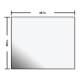 Phillips Safety RSG-3048 Standard Radiation Shielding Glass, 2.0 mm PbEq - 48" W x 30" H