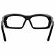 Safety Glasses Model EX601-FS - Black