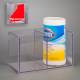 Poltex SANICLOR2-T Sanitizing Wipe Holder - 2 Pocket, High Bond Tape Mount (Consumables Not Included)