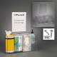 Poltex SANSTAT17SLV-W Locking Sanitizing Station with Sign Sleeve - Wall Mount, 4 Position (Consumables Not Included)