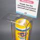 Poltex SANSTAT4 Locking Sanitizing Station, 1 Position - Lid Open (Consumables Not Included)