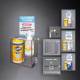 Poltex SANSTAT9-W Locking Sanitizing Station - 2 Position, Wall Mount (Consumables Not Included)