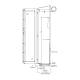 Capsa SAS-B04P-ENT-DRY TruAir™ Scope Drying Cabinet for Small-Diameter Endoscope, 4 Capacity - Side View