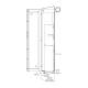 Capsa SAS-ROBOT8 ROBOT Storage Cabinet, 8 Capacity - Side View