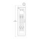 Capsa SAS-TEE4 TEE Probe Cabinet, 4 Capacity - Front Closed Door