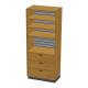 Pivotal Health Solutions SC-003 Stor-Edge™ Stationary Cabinet with Slatwall Hanger Board