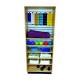 Pivotal Health Solutions SC-009-50LM Stor-Edge™ Stationary Cabinet with Slatwall Hanger Board and Shelves - Maple Laminate (Weights and Supplies are Not Included)