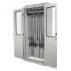 Harloff SC8044DREDP Light Gray Powder Coated Steel SureDry High Volume 16 Scope Drying Cabinet - Basic Electronic Push Button Locking Tempered Glass Doors (Scopes NOT included)
