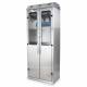 Harloff SCSS8036DREDP-14 Stainless Steel SureDry 14 Scope Drying Cabinet - Basic Electronic Push Button Locking Tempered Glass Doors