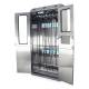 Harloff SCSS8044TD-T3316D Stainless Steel SureDry 16 Scope Tracking Cabinet with Dri-Scope Aid - Key Locking Tempered Glass Doors (Scopes are not included).