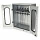 Harloff SCW2430DRDP Powder Coated Steel 6 ENT Scope Capacity Wall Mount Drying Cabinet - Key Lock