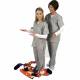 Shielding Flex Back - Hook and Loop Closure - Surgical Drop Away Ultra Lite Lead Apron (Demo 3)