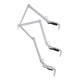 Vertical Movement - More vertical movement than arms found on large examination lights. The arm will always tilt forward to avoid collisions with the wall. Typical
Applications: Wall Mounted and Ceiling Mounted.