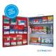 AERO Healthcare SF100AMT SureFill® 100 Series Class A Metal Cabinet with Meds, 3 Shelves