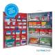 AERO Healthcare SF150BMT SureFill® 150 Series Class B Metal Cabinet with Meds, 4 Shelves
