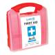 AERO Healthcare SF25ANR SureFill® 25 Series Class A First Aid Kit, Red Translucent Plastic Case - Right Angle