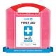 AERO Healthcare SF50ANR SureFill® 50 Series Class A First Aid Kit, Red Translucent Plastic Case - Front View