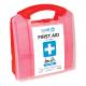 AERO Healthcare SF50ANR SureFill® 50 Series Class A First Aid Kit, Red Translucent Plastic Case - Right Angle
