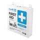 AERO Healthcare SF50AT SureFill® 50 Series Class A First Aid Kit, Metal Case - Left Angle