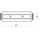 Columbus Healthcare Products Model SG-7122 Scan-Bands® Protective Cover for Philips Brightview SPEC/CT Table Pad 15" W x 81" L x 1" H