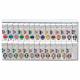 SGAM-AT-T4 Safeguard 514 Match SGAM Series Alpha Roll Labels A-Z Set