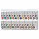 SGAM-AT-T4 Safeguard 514 Match SGAM Series Alpha Roll Labels A-Z Set