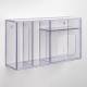 Poltex SHLDN95CAB-W Wall-Mounted N95/Face Mask with Shield Dispenser