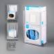 Poltex SHOECOV2VM-W Shoe Cover Box Holder, 2 Box Capacity - Wall Mount (Shoe Covers and Boxes are Not Included)
