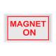 Phillips Safety Magnet On LED Warning Sign