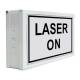 Phillips Safety Laser On LED Warning Sign, Right Angle
