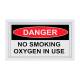 Phillips Safety Danger No Smoking Oxygen In Use LED Warning Sign