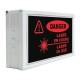 Phillips Safety Danger: Laser In Use LED Warning Sign, French-English - Right Angle