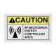 Phillips Safety Caution Radio Frequency/Microwave Energy Controlled Area LED Warning Sign
