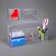 Poltex SIMPSHF-T Simple Shelf with Pen Holder - High Bond Tape Mount (Supplies are Not Included)