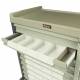 Harloff Standard Line 36 - 5" Med-Bin Medication Cart with CompX Electronic Lock