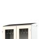 Capsa SAS-4018 TruAir™ Powder-Coated Metal Scope Storage Cabinet, Full-Width for Large-Diameter Endoscope, 18 Capacity - Sloped Top