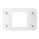 Compulocks High Bond Adhesive Pad Universal VESA Plate, White - VESA Pattern
