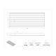 Poltex SMPSTABHAM6 Sample Tube Strip Tray Stabilizer, 6 Position - Dimensions