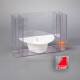 Poltex SPECDISP-T Multi-Specimen Collector Dispenser, PETG, High Bond Tape Mount (Supplies are Not Included)