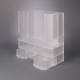 Poltex SPECDISPFRST-W Multi-Specimen Collector Dispenser, Frosted Acrylic