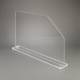 Poltex SPLSHACL Splash Guard, Free-Standing, 29.60" W x 17" H