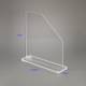 Poltex SPLSHACSH Splash Guard, Free-Standing, 15.75" W x 12" H - Dimensions