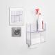 Poltex SPRYPAPRWIP-M Spray Bottle/Wipe Canister/Paper Towel Combo Unit, Magnet Mount (Supplies are Not Included)