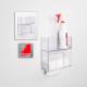 Poltex SPRYPAPRWIP-T Spray Bottle/Wipe Canister/Paper Towel Combo Unit, High Bond Tape Mount (Supplies are Not Included)