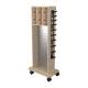 Pivotal Health Solutions SR-001-50LM Stor-Edge™ Multi-Purpose Cart with Dual Slatwall Panels - Maple Laminate