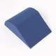 Columbus Healthcare SSW-22168KC-DM Curved Knee Wedge with 4 Way Stretch Medium Blue Cover, Small 16" W x 22" L x 8" H - Top View