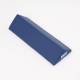 Columbus Healthcare SSW-2477-DM 45 Degree Oblique Foam Positioner with 4 Way Stretch Medium Blue Cover, 10" W x 24" L x 5" H - Top View