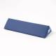 Columbus Healthcare SSW-2477-DM 45 Degree Oblique Foam Positioner with 4 Way Stretch Medium Blue Cover - 10" W x 24" L x 5" H
