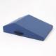 Columbus Healthcare SSW-28218K-DM Angled Knee Wedge with 4 Way Stretch Medium Blue Cover - Large, 21" W x 28" L x 8" H