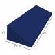 Columbus Healthcare SSW369-30106 Multi-Angled 30, 60, 90 Degree Oblique Foam Positioner Wedge with 4 Way Stretch Medium Blue Cover, 10" W x 30" L x 6" H - Dimensions